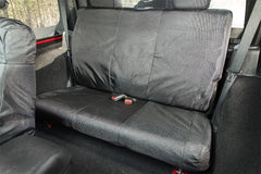 Rugged Ridge 13266.07 840 Denier Black Ballistic Rear Seat Cover