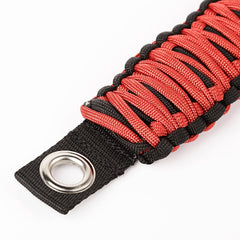 Rugged Ridge 13305.80 Paracord A-Pillar Grab Handle Red