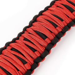 Rugged Ridge 13305.80 Paracord A-Pillar Grab Handle Red