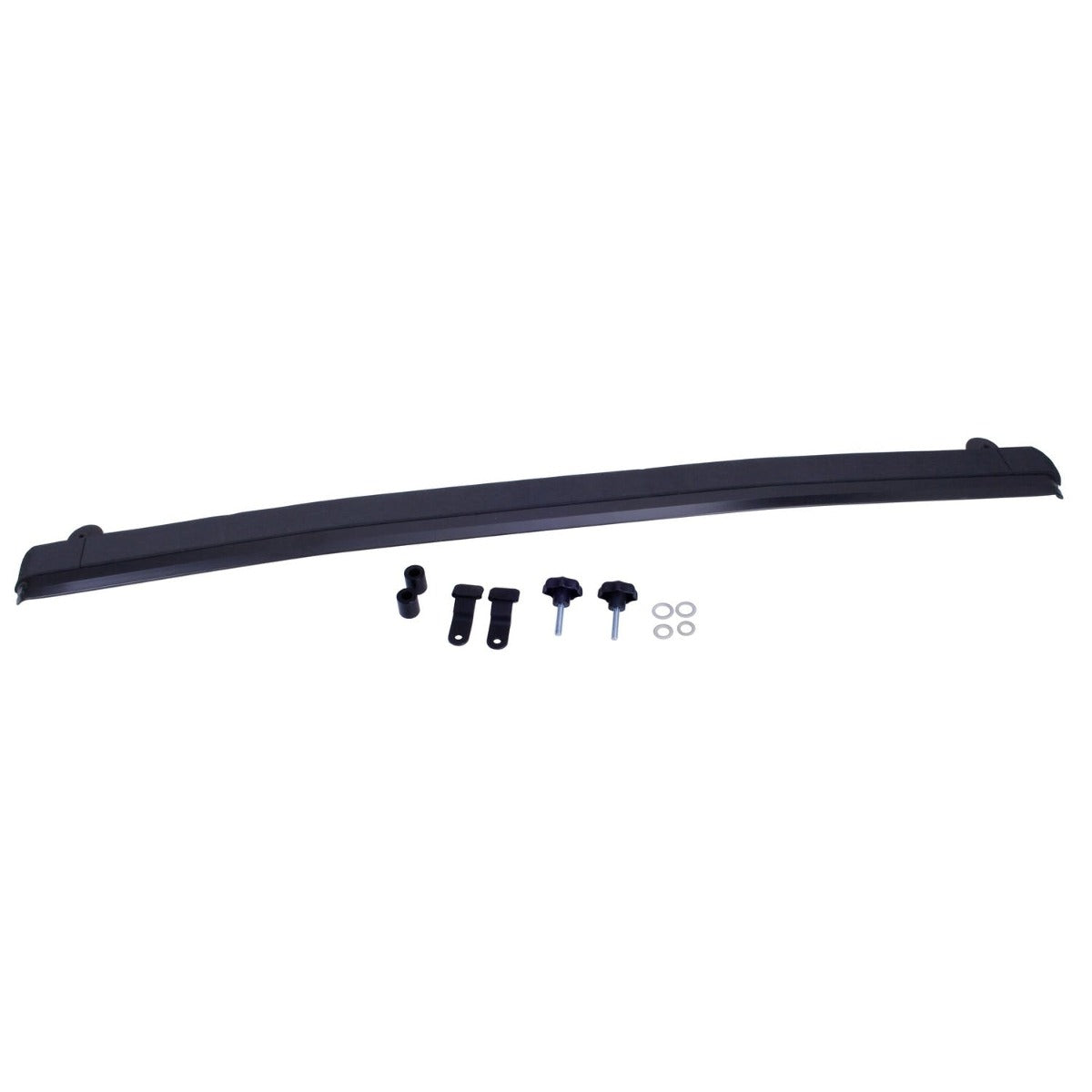 Rugged Ridge 13308.05 Front Windshield Header; Aluminum; 07-17 Jeep Wrangler JK