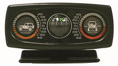 Rugged Ridge 13309.01 Clinometer with Compass; Universal