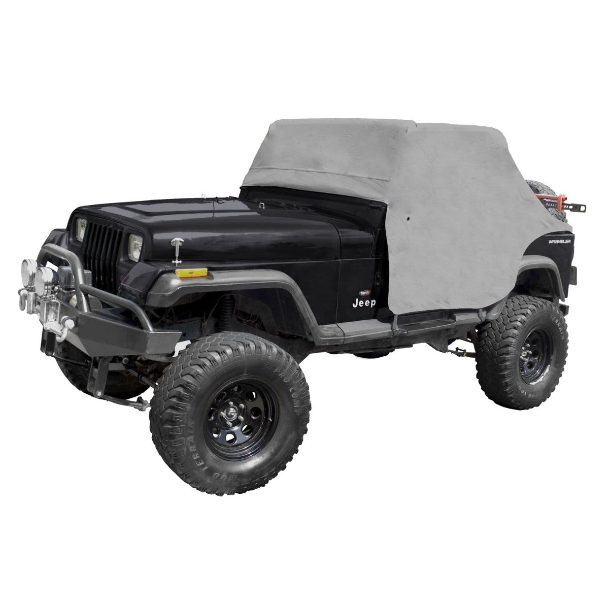 Rugged Ridge 13310.09 Cab Cover; Gray; 87-91 Jeep Wrangler YJ