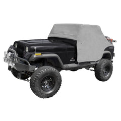 Rugged Ridge 13310.09 Cab Cover; Gray; 87-91 Jeep Wrangler YJ