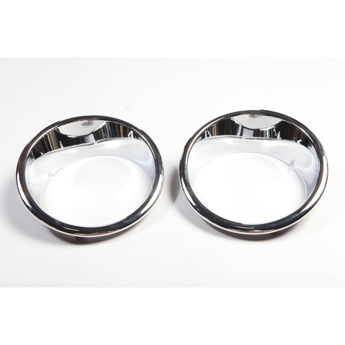 Rugged Ridge 13311.20 Headlight Bezels; Chrome; 07-17 Jeep Wrangler JK