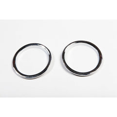 Rugged Ridge 13311.22 Turn Signal Bezel Trim; Chrome; 07-17 Jeep Wrangler JK