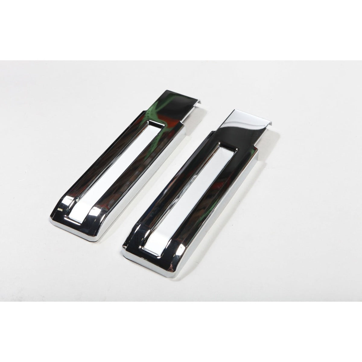Rugged Ridge 13311.24 Tailgate Hinge Covers; Chrome; 07-17 Jeep Wrangler JK