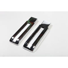 Rugged Ridge 13311.24 Tailgate Hinge Covers; Chrome; 07-17 Jeep Wrangler JK