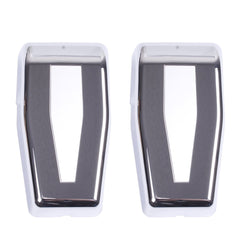 Rugged Ridge 13311.25 Liftgate Hinge Covers; Chrome; 07-17 Jeep Wrangler JK