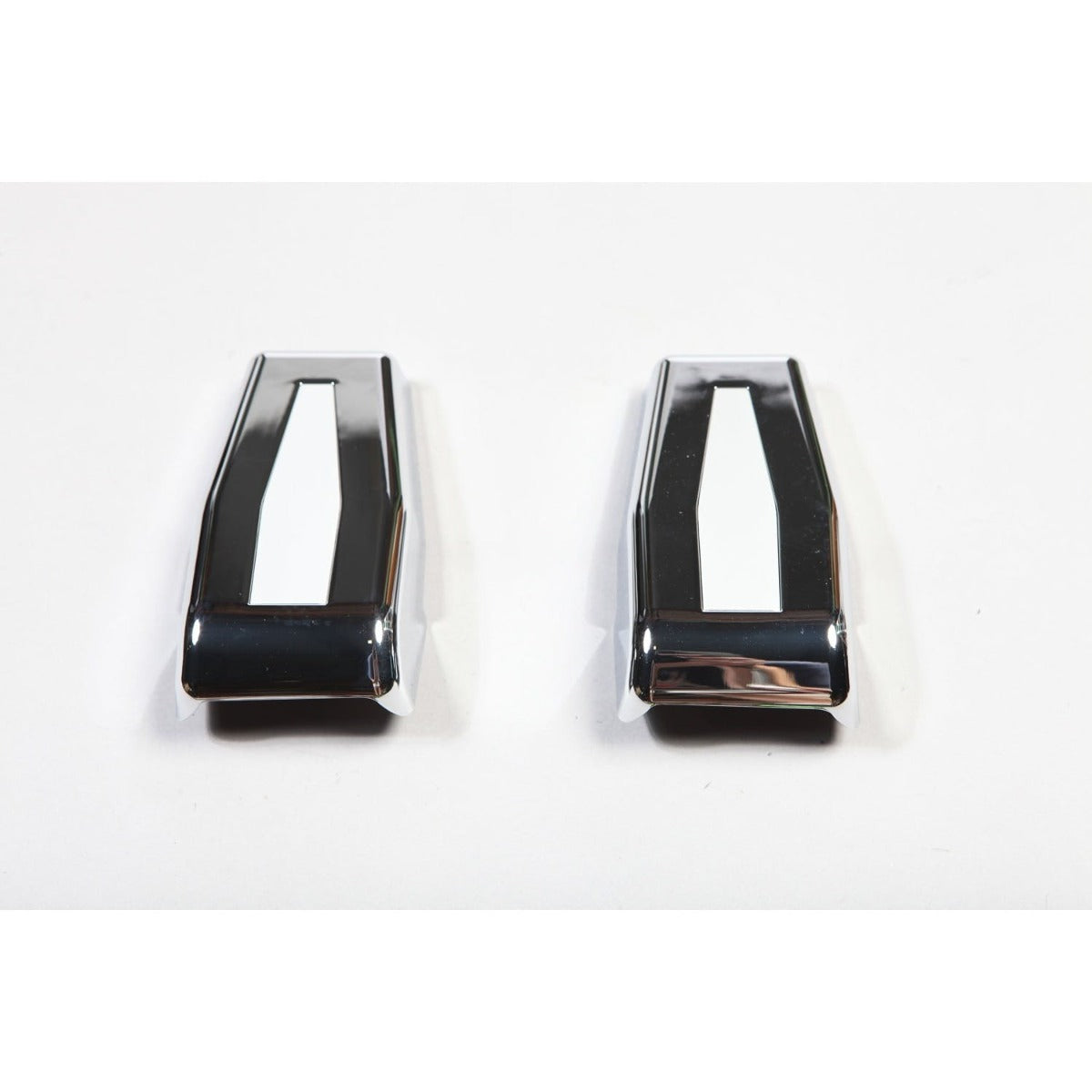 Rugged Ridge 13311.25 Liftgate Hinge Covers; Chrome; 07-17 Jeep Wrangler JK
