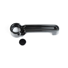 Rugged Ridge 13311.27 Door Handle Cover; Black; Paintable; 07-17 Jeep Wrangler JK/JKU