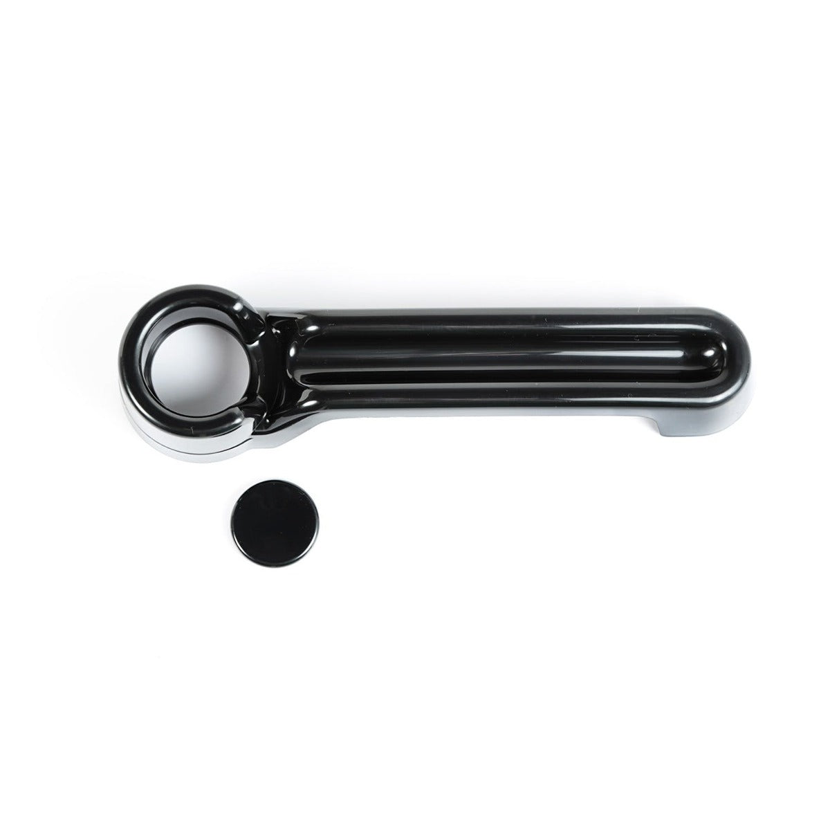 Rugged Ridge 13311.27 Door Handle Cover; Black; Paintable; 07-17 Jeep Wrangler JK/JKU