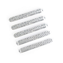 Rugged Ridge 13311.51 Elite Door Handle Inserts; Brushed Tread; 4-D; 07-17 JKU