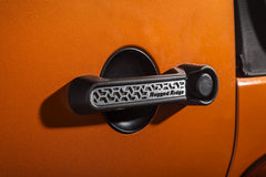 Rugged Ridge 13311.53 Door Handle Inserts, Contrast Tread