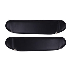 Omix-ADA 13312.01 Sun Visor Kit; Black; 87-95 Jeep Wrangler YJ