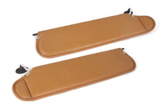 Omix-ADA 13313.37 Sun Visor Kit; Camel; 97-02 Jeep Wrangler TJ