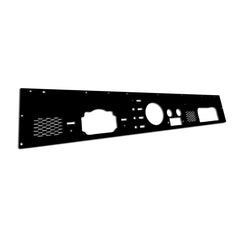 Rugged Ridge 13320.12 Dash Panel; Pre-Cut Holes; Black; 76-86 Jeep CJ Models