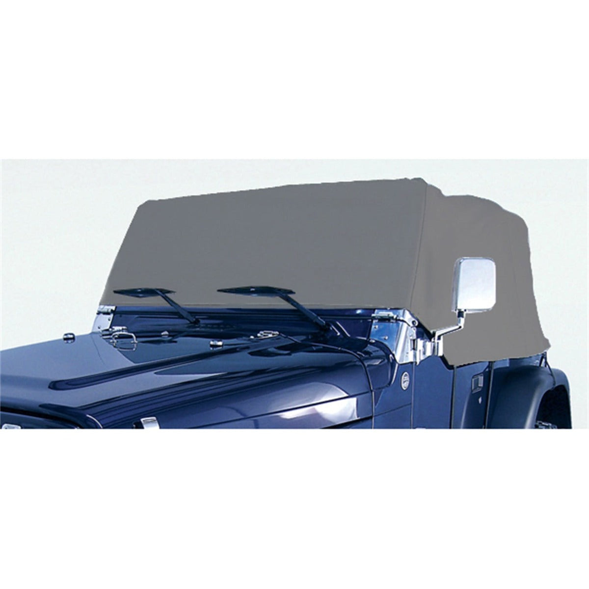 Rugged Ridge 13321.01 Weather Lite Cab Cover; 76-06 Jeep CJ/Wrangler YJ/TJ
