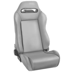 Rugged Ridge 13405.09 Sport Front Seat; Reclinable; Gray; 76-02 Jeep CJ/Wrangler YJ/TJ