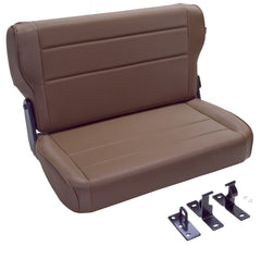 Rugged Ridge 13462.37 Fold and Tumble Rear Seat; Spice; 76-95 Jeep CJ/Wrangler YJ