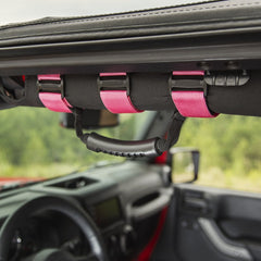 Rugged Ridge 13505.01 Ultimate Grab Handles, Pink