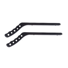 Rugged Ridge 13505.52 Aluminum Grab Handles, Rear Pair, Black
