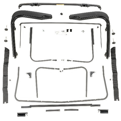 Rugged Ridge 13510.03 Factory Soft Top Hardware