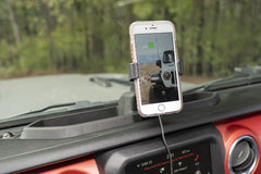 Rugged Ridge 13551.35 Dash Multi-Mount Charging Phone Kit