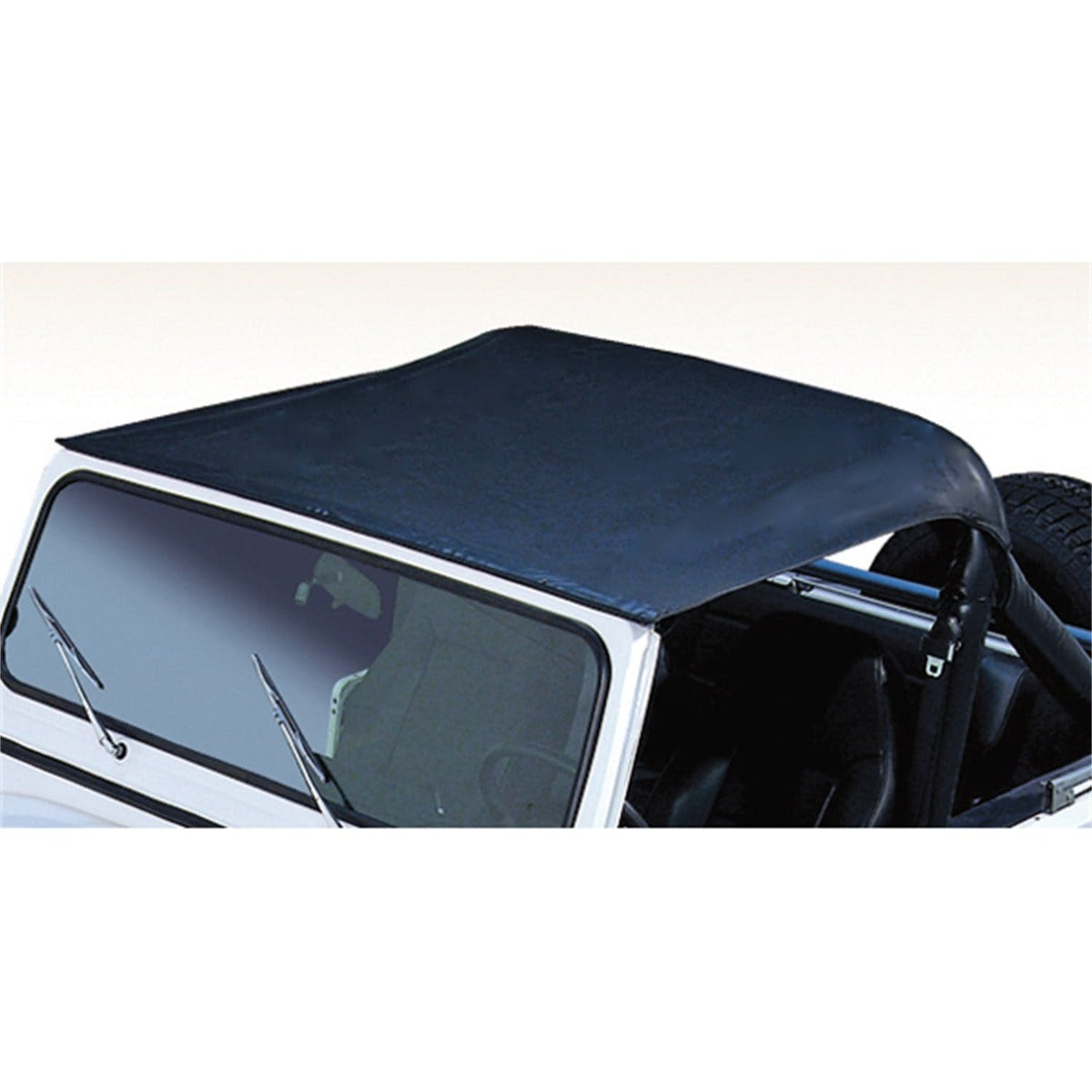 Rugged Ridge 13571.01 Summer Brief Top; Black; 76-83 Jeep CJ5
