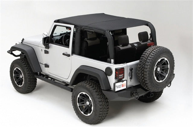 Rugged Ridge 13579.13 Mesh Island Top; 10-17 Jeep Wrangler JKU