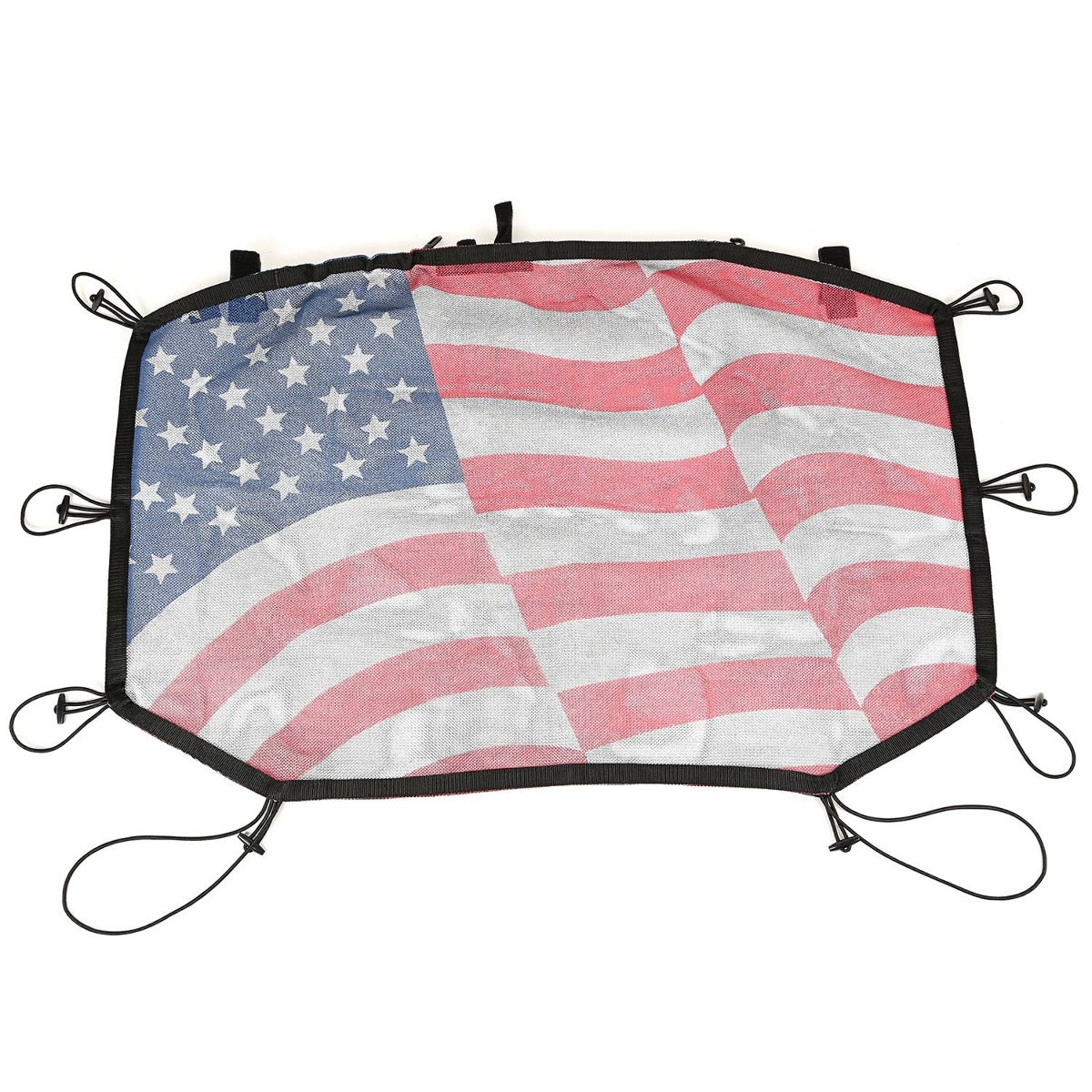 Rugged Ridge 13579.20 Hardtop Sun Shade; Front; Flag; 07-17 Jeep Wrangler JK/JKU