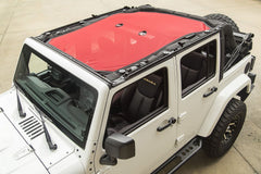 Rugged Ridge 13579.25 Eclipse Sun Shade; Red; 4-Door; 07-17 Jeep Wrangler JKU