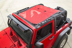 Rugged Ridge 13579.26 Eclipse Sun Shade; Red; 2-Door; 07-17 Jeep Wrangler JK