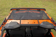 Rugged Ridge 13579.74 Eclipse Sun Shade, Front, Black