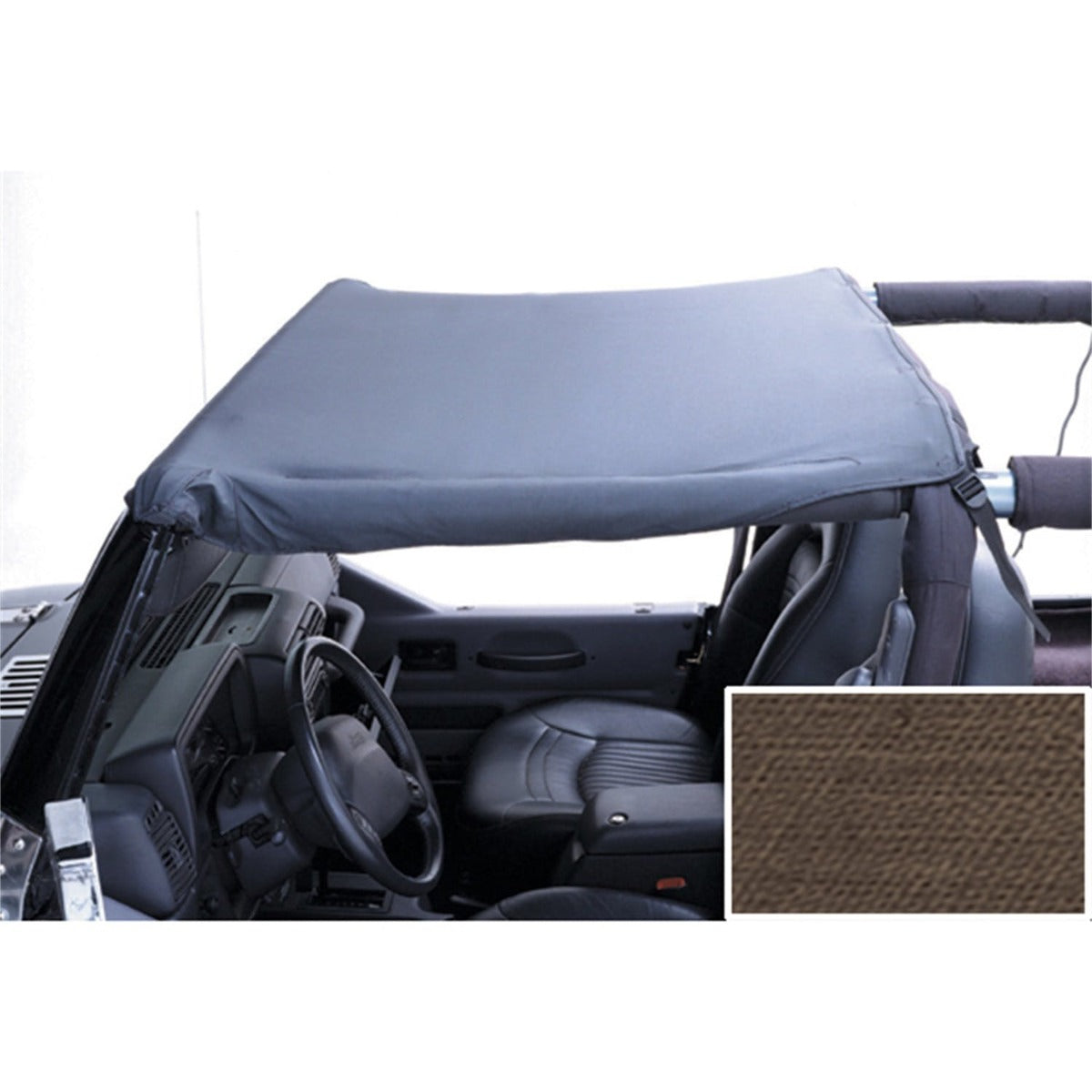 Rugged Ridge 13580.36 Header Summer Brief; Khaki Diamond; 97-06 Jeep Wrangler TJ