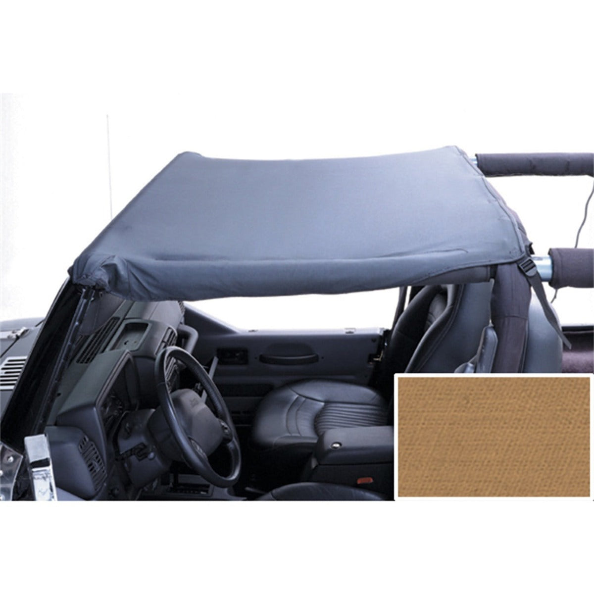 Rugged Ridge 13580.37 Summer Brief Header; Spice; 97-06 Jeep Wrangler TJ