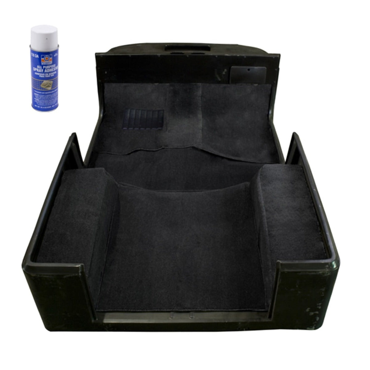 Rugged Ridge 13696.01 Deluxe Carpet Kit with Adhesive, Black