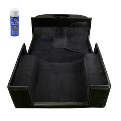 Rugged Ridge 13696.01 Deluxe Carpet Kit with Adhesive, Black