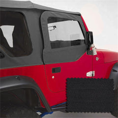 Rugged Ridge 13717.35 Door Skins; Black Diamond; 97-06 Jeep Wrangler TJ