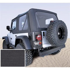 Rugged Ridge 13723.15 XHD Soft Top, Black, Tinted Windows