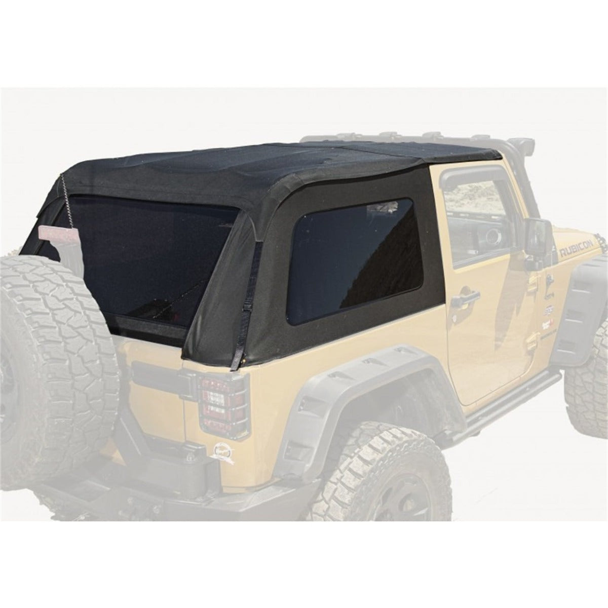 Rugged Ridge 13750.39 Bowless Top, Black Diamond, 2-Door