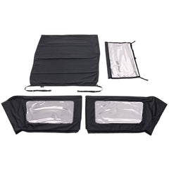 Rugged Ridge 13860.35 Voyager Top Black Diamond S.Cloth, Tinted Window