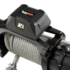 Rugged Ridge 15100.07 Trekker C10 Winch, 10,000lb Cable Wired