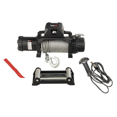 Rugged Ridge 15100.24 Trekker C12.5 Winch, 12,500lb Cable Wired