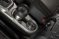 Rugged Ridge 15101.03 Power Cup; 2 x USB+2 x Accessory Ports; Universal