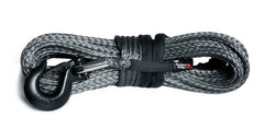 Rugged Ridge 15102.12 Synthetic Winch Line; Dark Gray; 7/16-inch x 90 feet; Universal