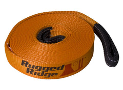 Rugged Ridge 15104.04 ATV/UTV Recovery Strap; 1 Inch x 15 feet