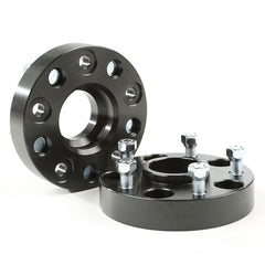 Rugged Ridge 15201.14 Wheel Spacers; 1.25 Inch; Black; 5x5; 99-04 Jeep Grand Cherokee