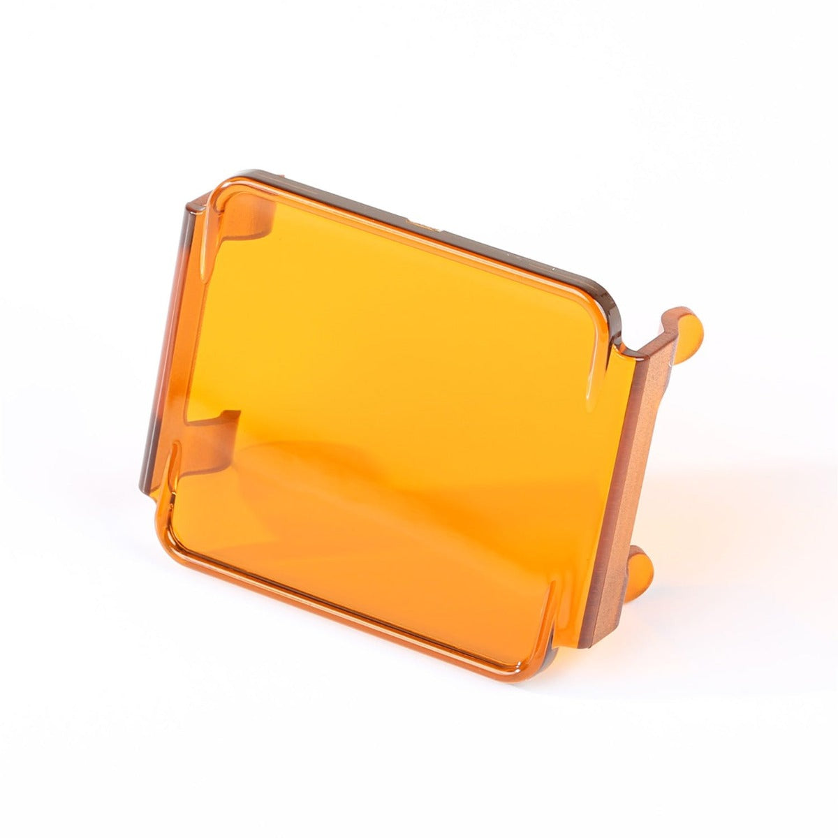 Rugged Ridge 15210.67 3 Inch Square LED Light Cover; Amber
