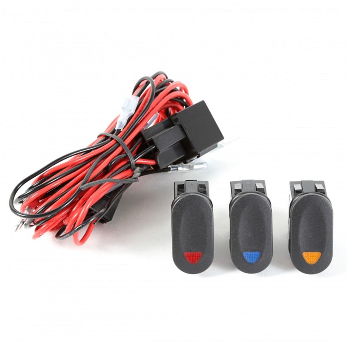 Rugged Ridge 15210.73 Light Installation Wiring Harness Kit; 3 Lights