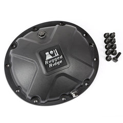 Rugged Ridge 16595.14 Boulder Aluminum Differential Cover, Black